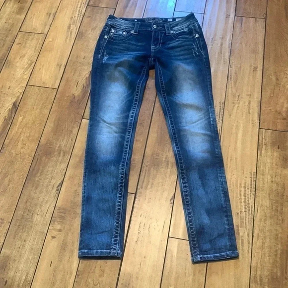 Miss Me Denim - Miss me signature rise skinny jeans